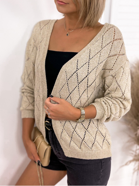 KARDIGAN EAGLE ZŁOTY