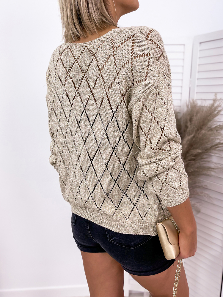 KARDIGAN EAGLE ZŁOTY