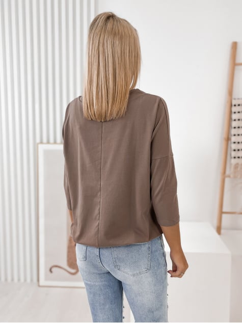 BLUZKA BICYCLE BRĄZOWA