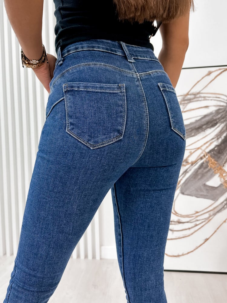 SPODNIE GOKWE JEANSOWE