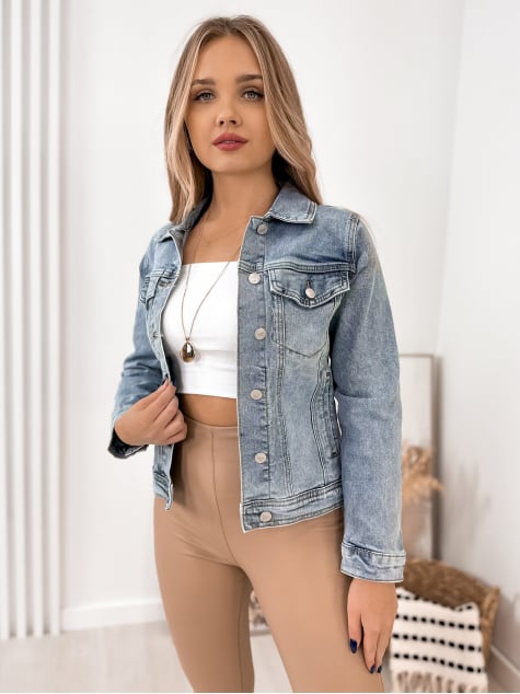 KURTKA VAMOS JEANSOWA