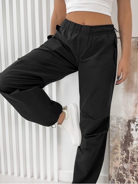 SPODNIE BERNO CZARNE