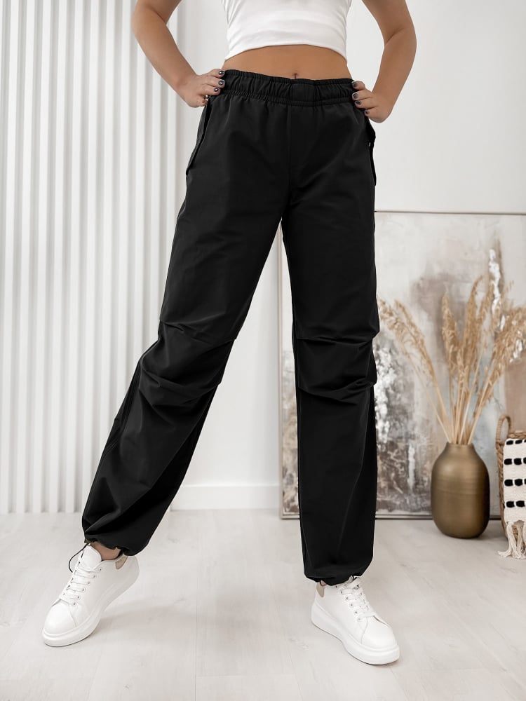 SPODNIE BERNO CZARNE