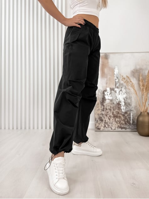 SPODNIE BERNO CZARNE