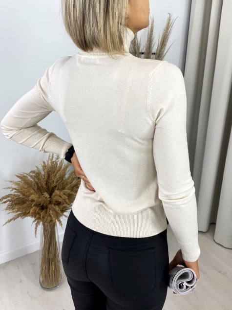 SWETER ARIANNA BEŻOWA