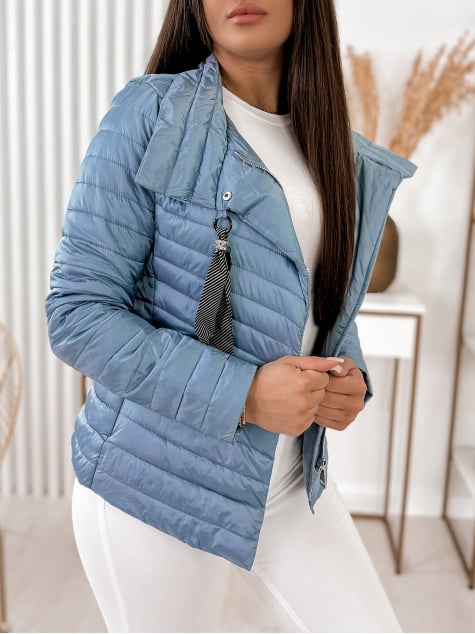 KURTKA MARIETTA NIEBIESKA