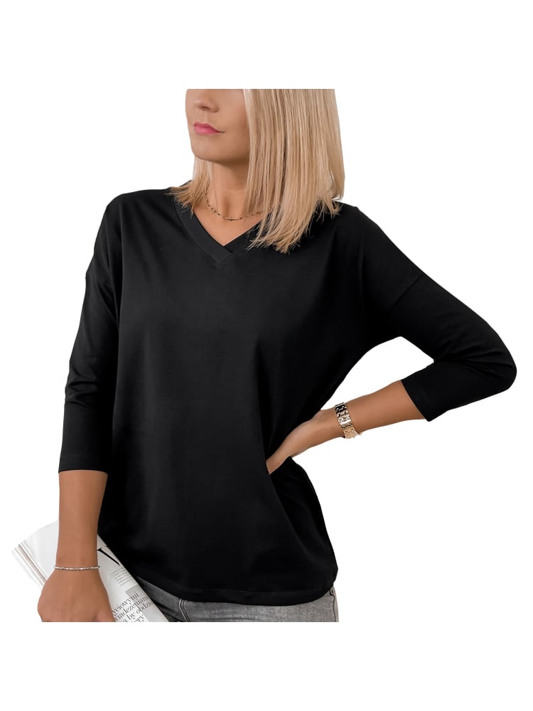 BLUZKA SHANDON CZARNA