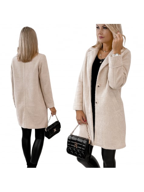 PŁASZCZ NOAH BEŻOWY