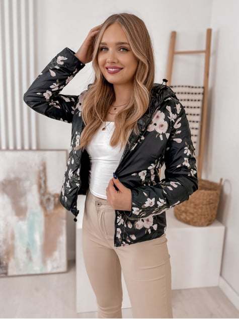 KURTKA DWUSTRONNA LEBO CZARNA