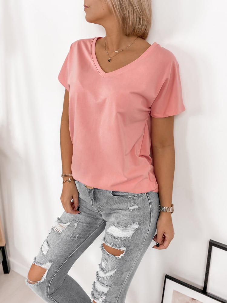 BLUZKA MOI BRZOSKWINIOWA