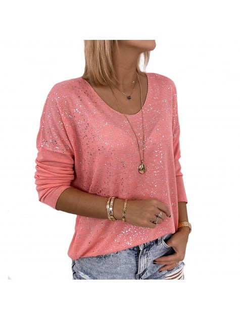 BLUZKA TOSSE BRZOSKWINIOWA