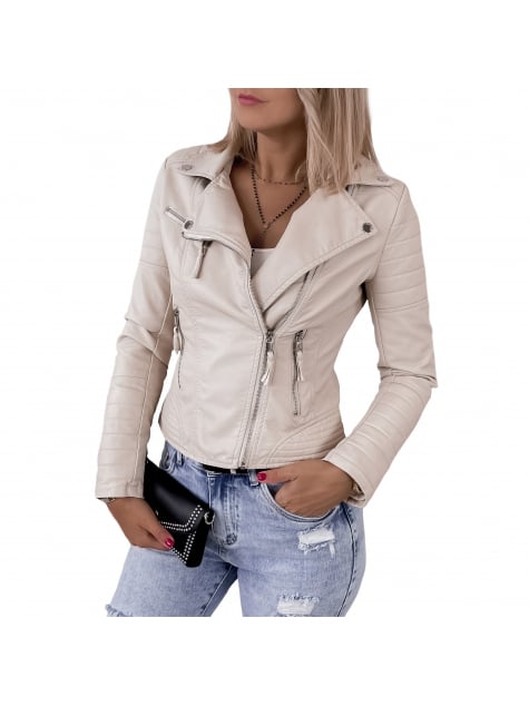 KURTKA DELMIRA BEŻOWA