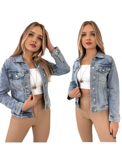 KURTKA VAMOS JEANSOWA