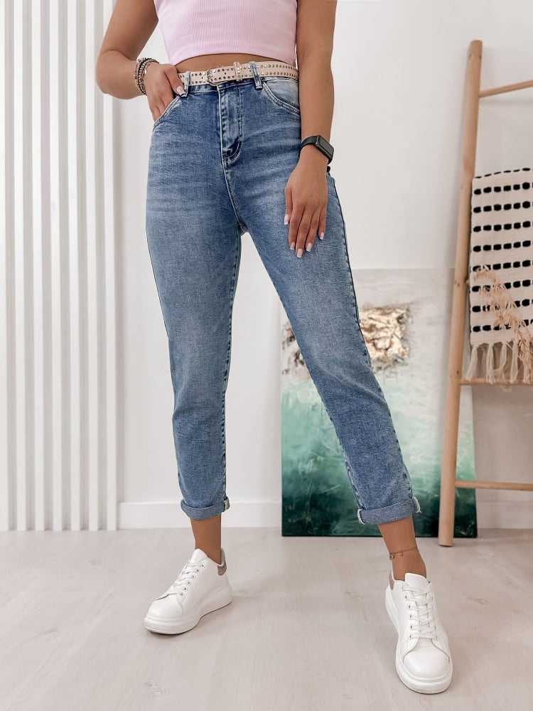 SPODNIE HUELVA JEANSOWE