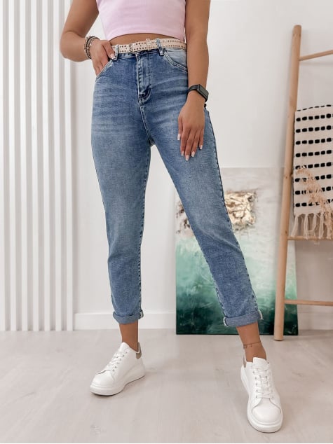 SPODNIE HUELVA JEANSOWE