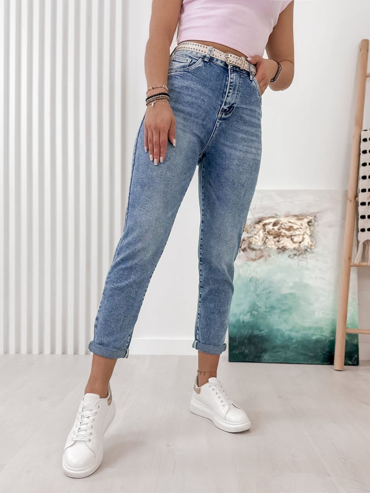 SPODNIE HUELVA JEANSOWE