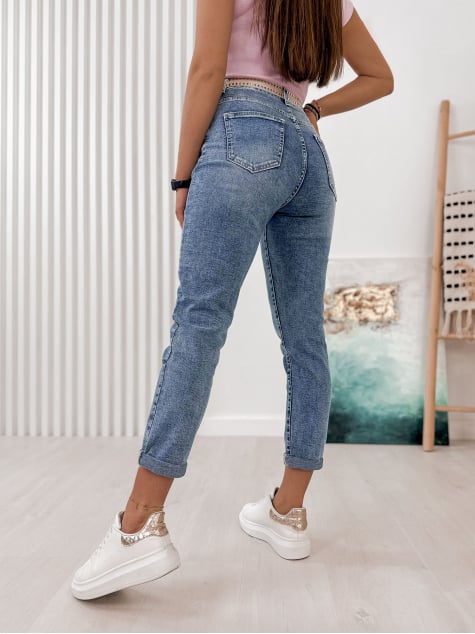 SPODNIE HUELVA JEANSOWE