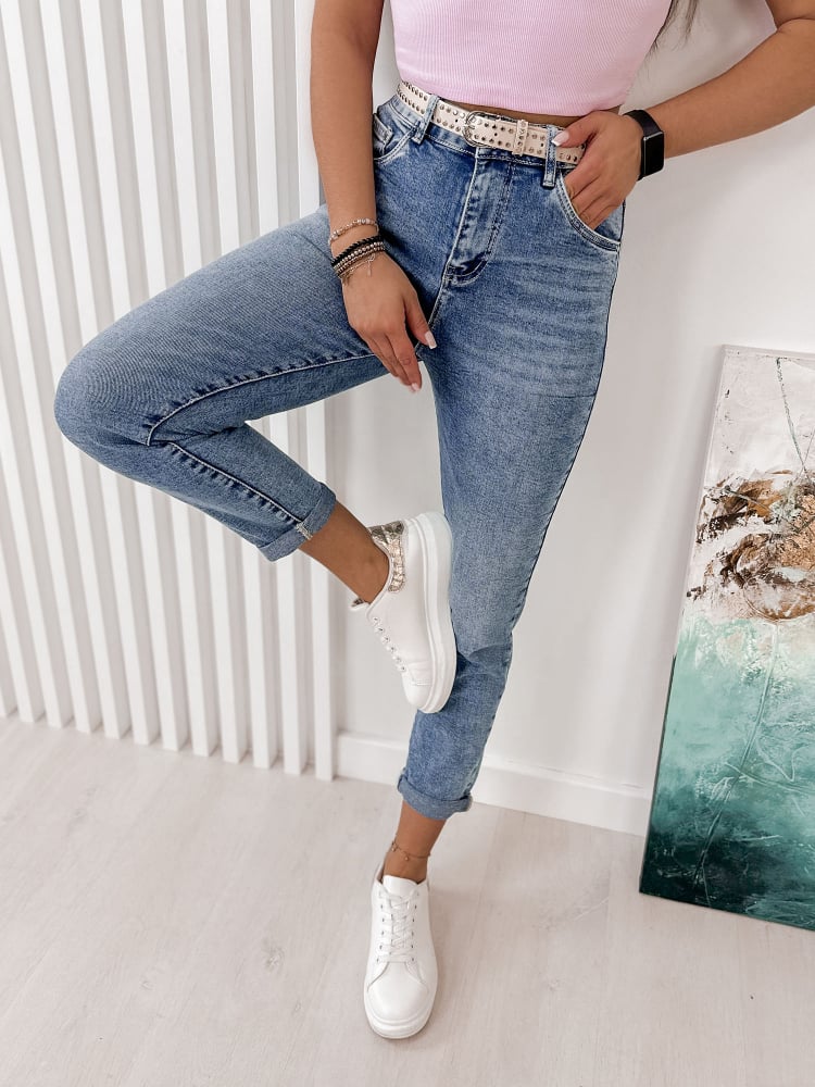 SPODNIE HUELVA JEANSOWE