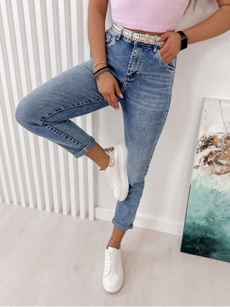 SPODNIE HUELVA JEANSOWE