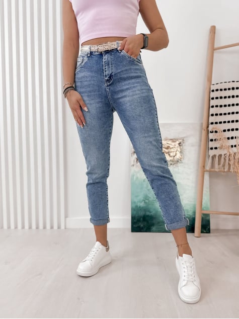 SPODNIE HUELVA JEANSOWE