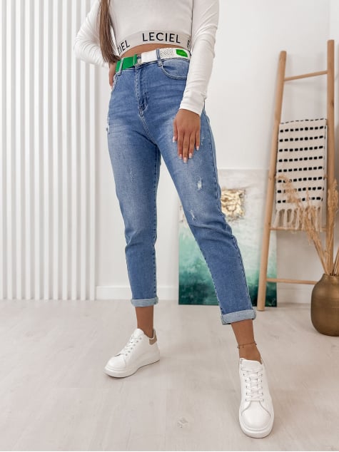 SPODNIE CANORA JEANSOWE