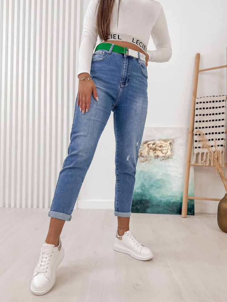 SPODNIE CANORA JEANSOWE