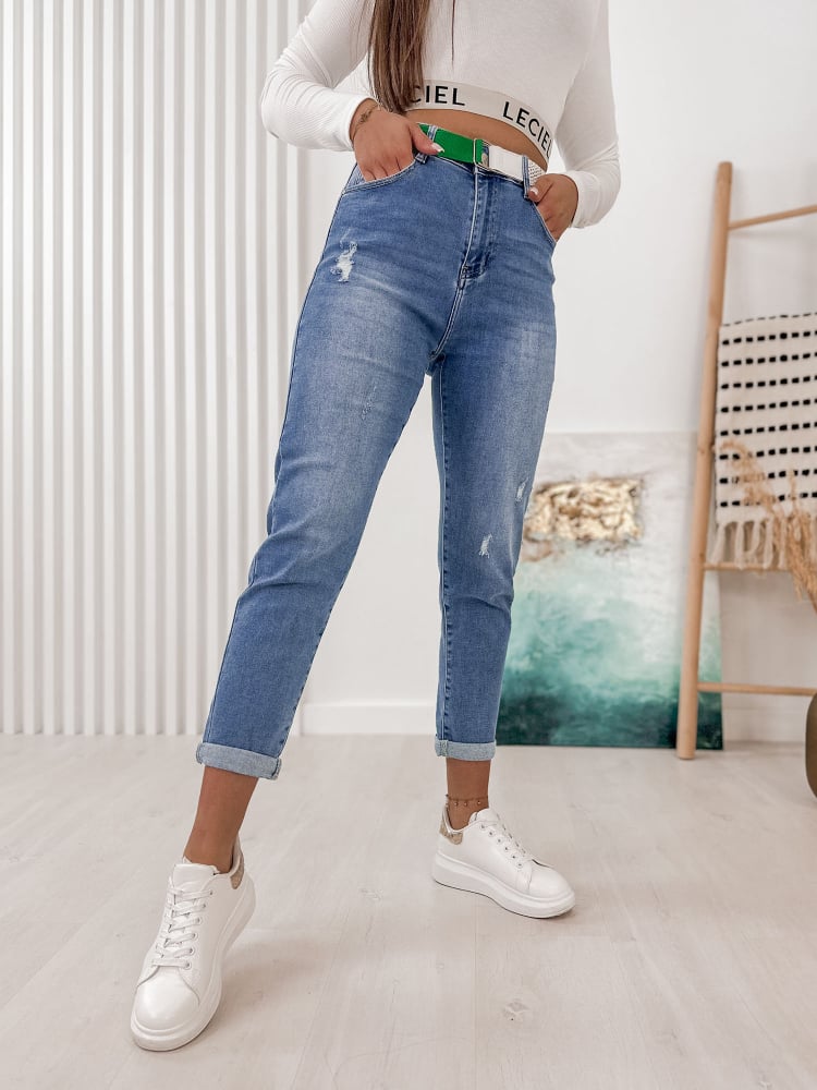 SPODNIE CANORA JEANSOWE