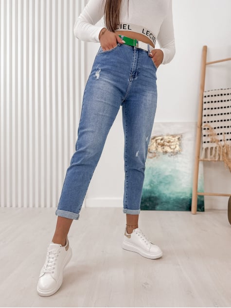 SPODNIE CANORA JEANSOWE