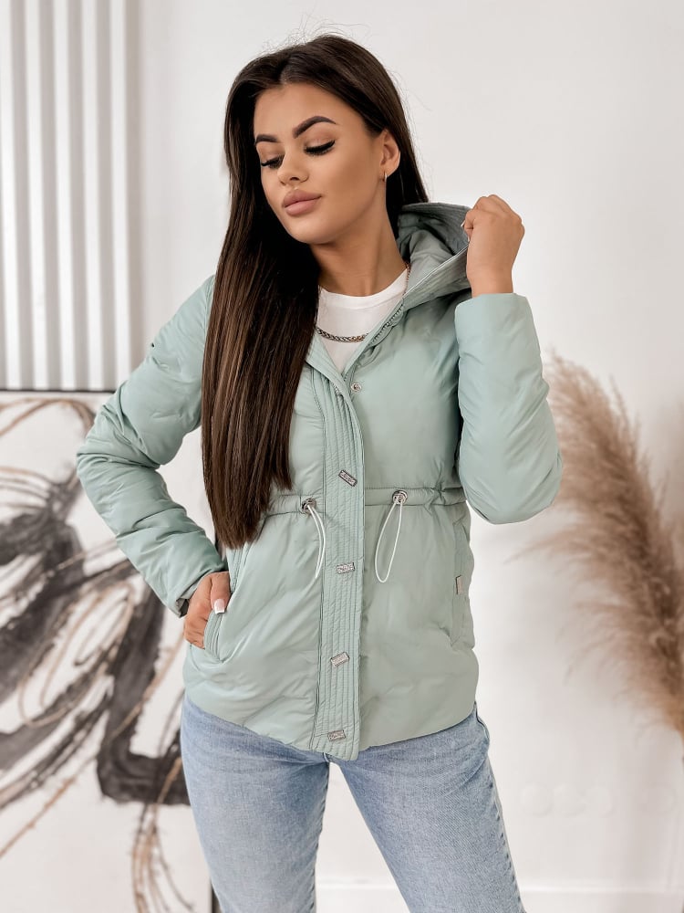 KURTKA BONDA MIĘTOWA