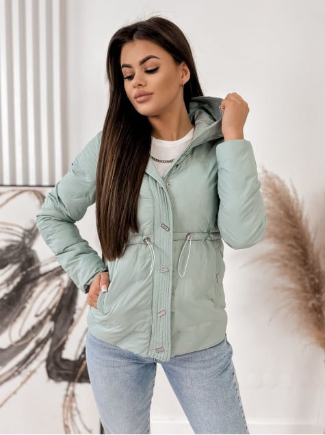 KURTKA BONDA MIĘTOWA