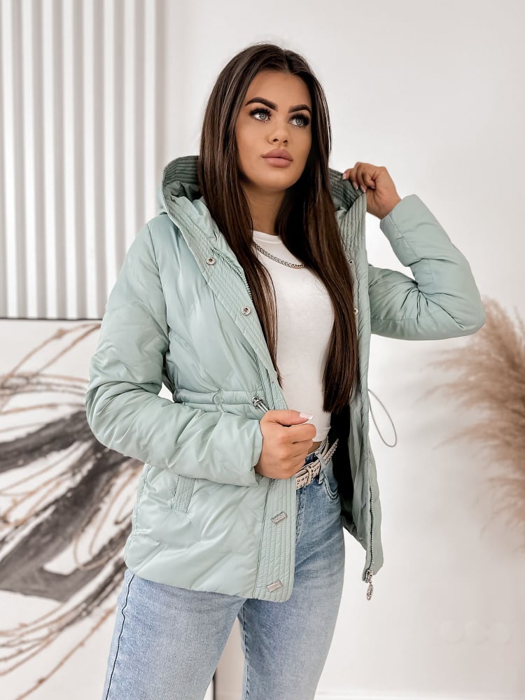 KURTKA BONDA MIĘTOWA