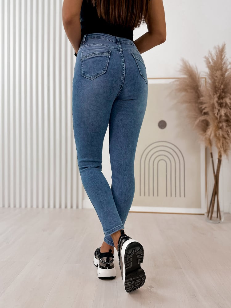 SPODNIE FARGO JEANSOWE