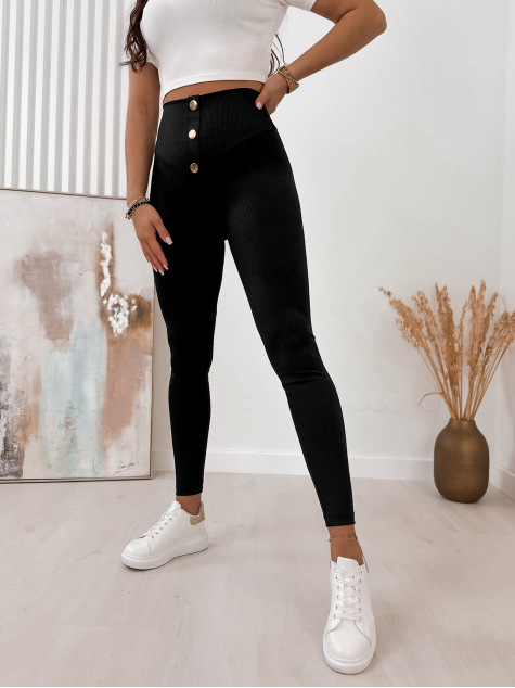 LEGGINSY GASPE CZARNE