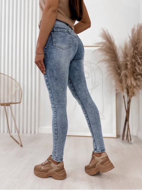 SPODNIE FLON JEANSOWE