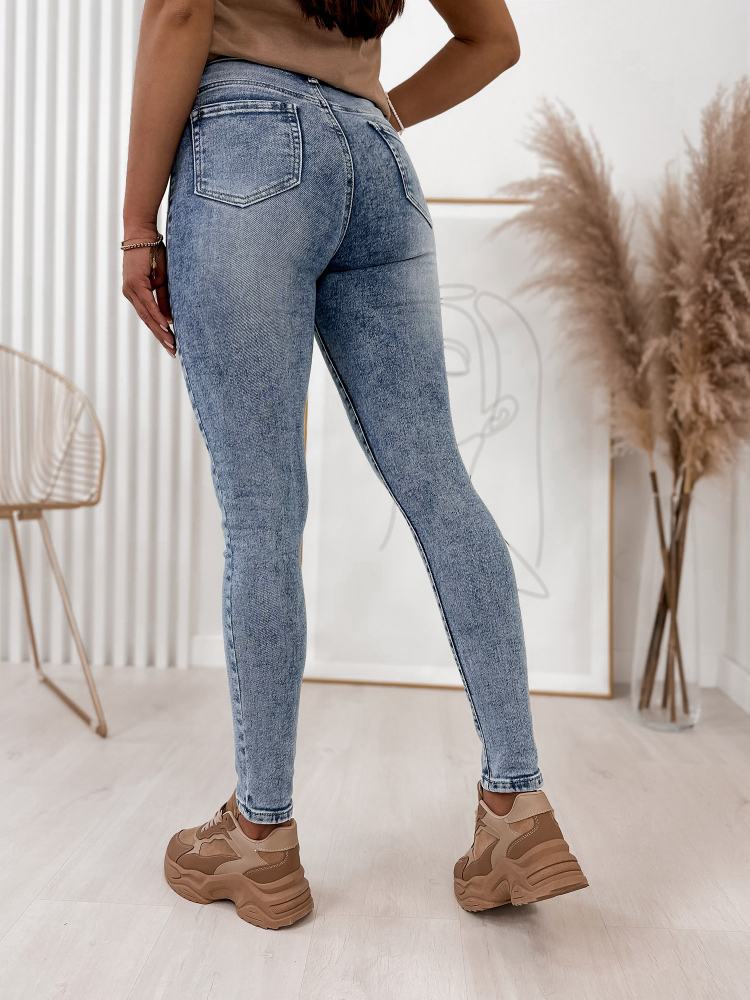 SPODNIE FLON JEANSOWE