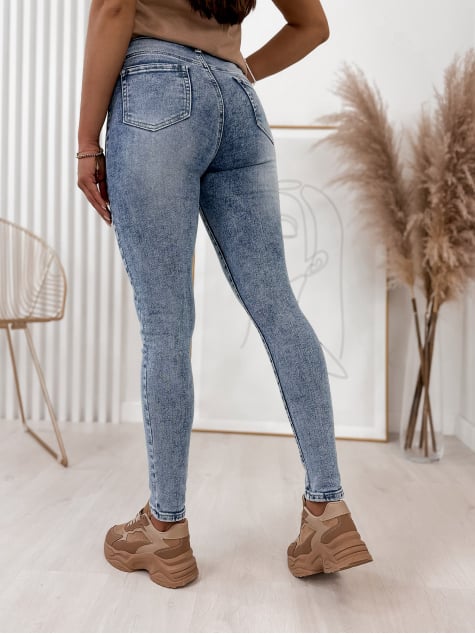 SPODNIE FLON JEANSOWE