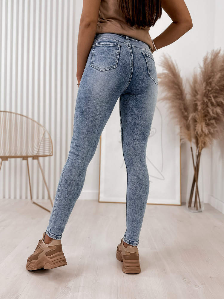 SPODNIE FLON JEANSOWE