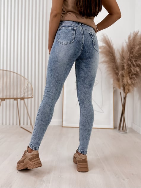 SPODNIE FLON JEANSOWE