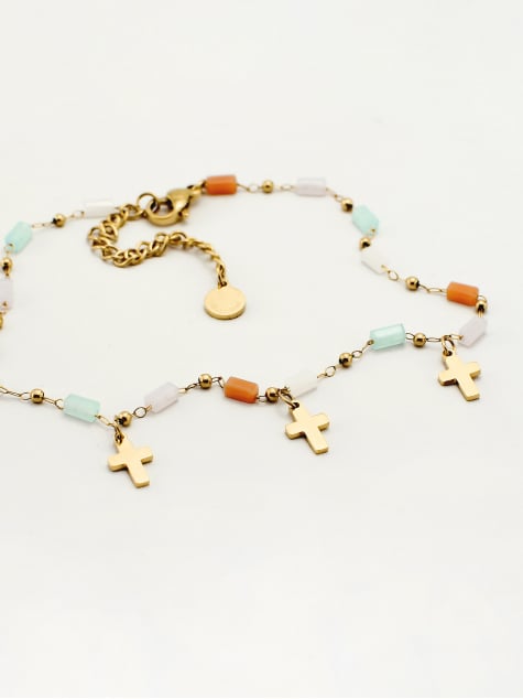 BRANSOLETKA  NA KOSTKĘ BK009