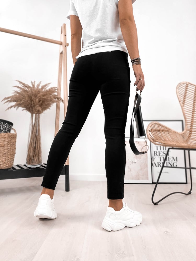 SPODNIE SALMA CZARNE