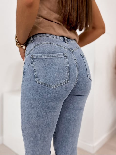 SPODNIE WARNER JEANSOWE