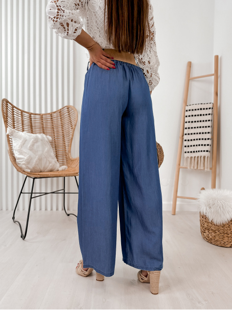 SPODNIE BELLO CIEMNONIEBIESKIE