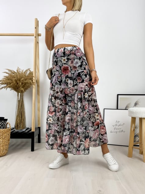 SPÓDNICA GLORY CZARNA