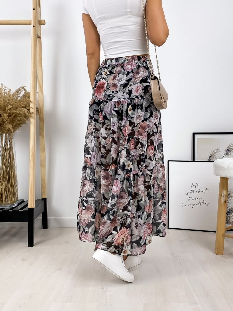 SPÓDNICA GLORY CZARNA