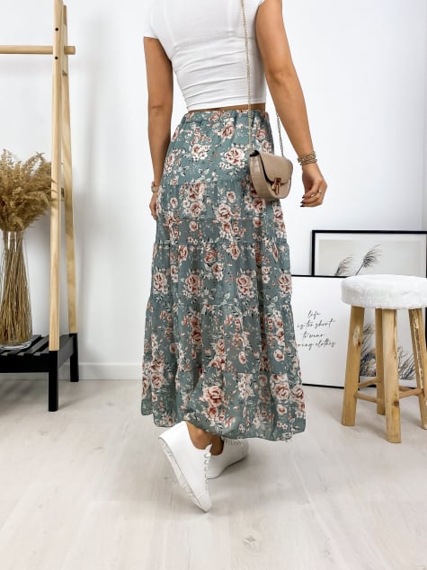 SPÓDNICA GLORY MIĘTOWA