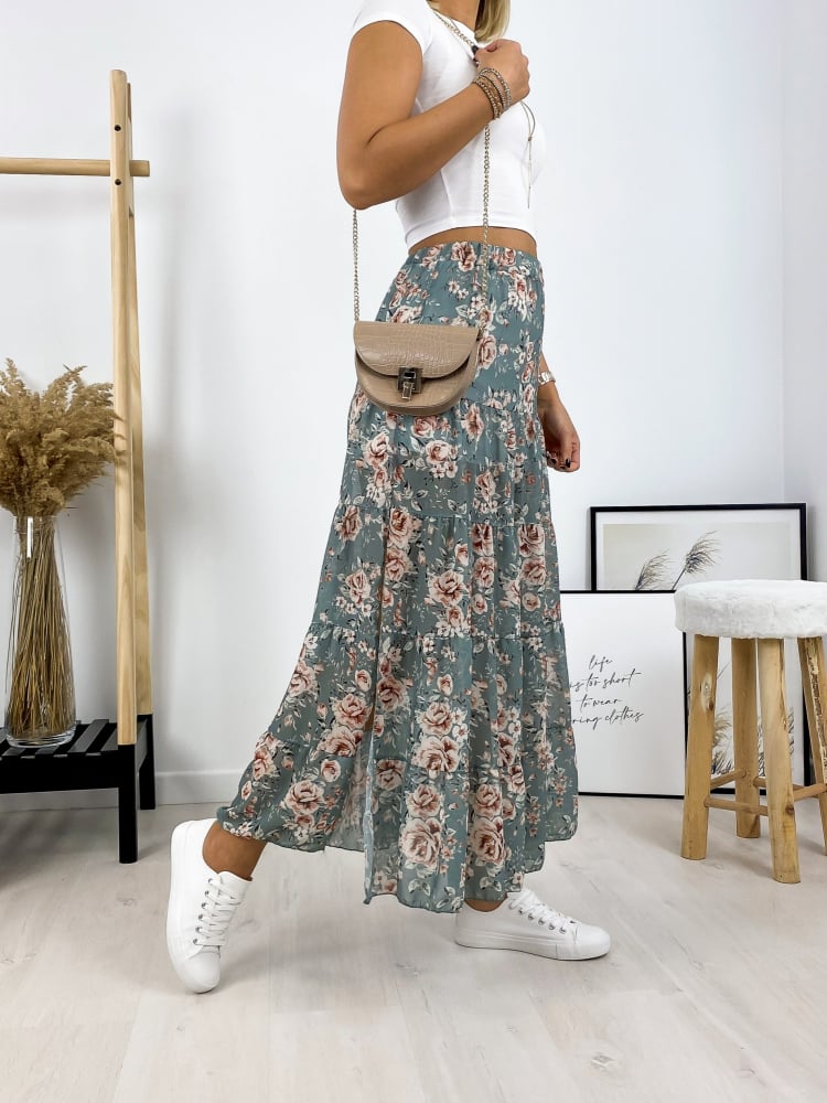 SPÓDNICA GLORY MIĘTOWA