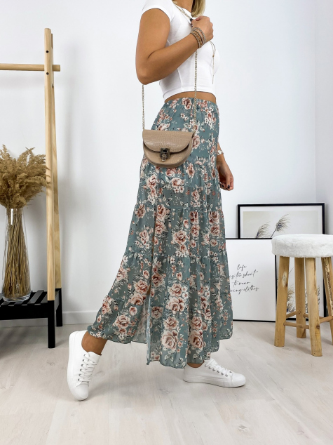 SPÓDNICA GLORY MIĘTOWA