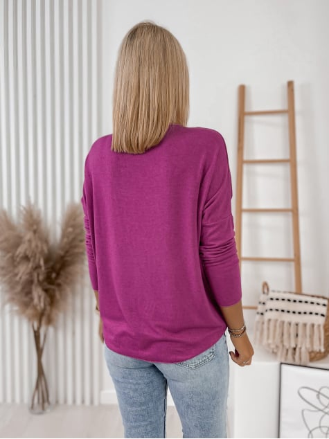 BLUZKA ELBA MALINOWA