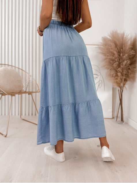 SPÓDNICA ESPERA NIEBIESKA