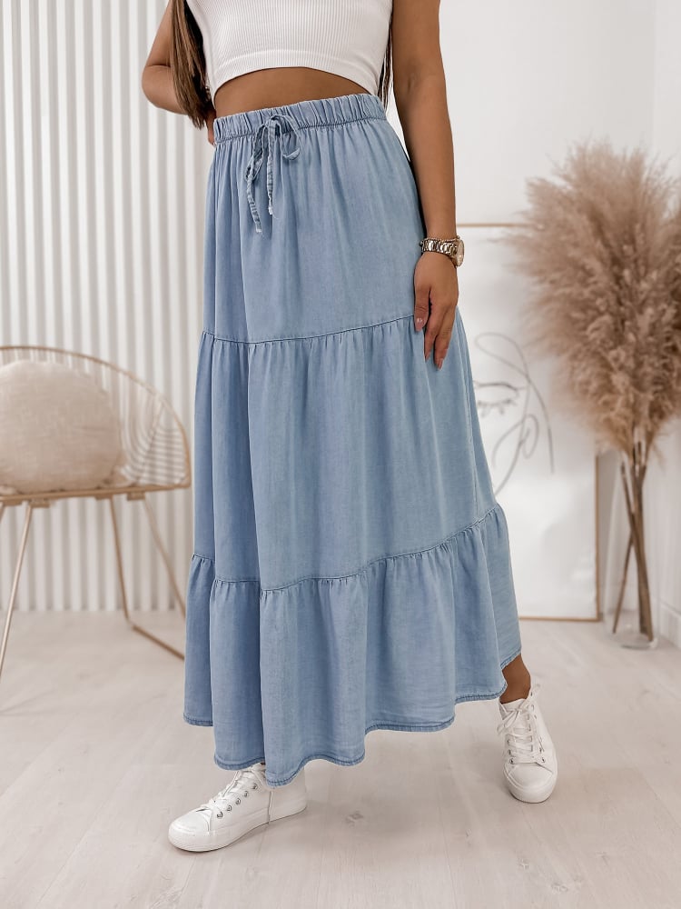 SPÓDNICA ESPERA NIEBIESKA